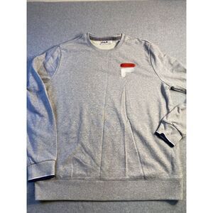 Fila Sweatshirt‎ Vintage Sweater, Grey, Mens XL